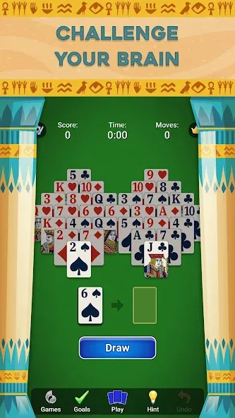 Pyramid Solitaire - Card Games (Пирамида Солитер)  [МОД Меню] Screenshot 5