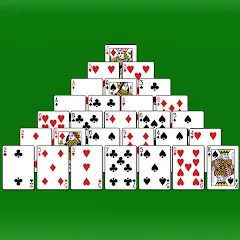 Скачать взломанную Pyramid Solitaire - Card Games (Пирамида Солитер)  [МОД Меню] - последняя версия apk на Андроид