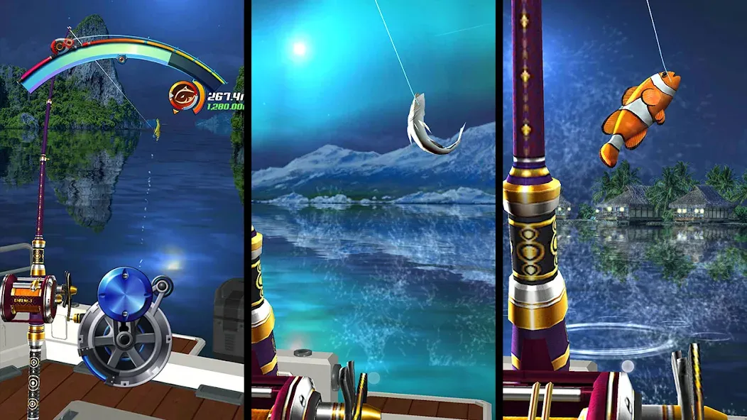 Fishing Hook  [МОД Много монет] Screenshot 1