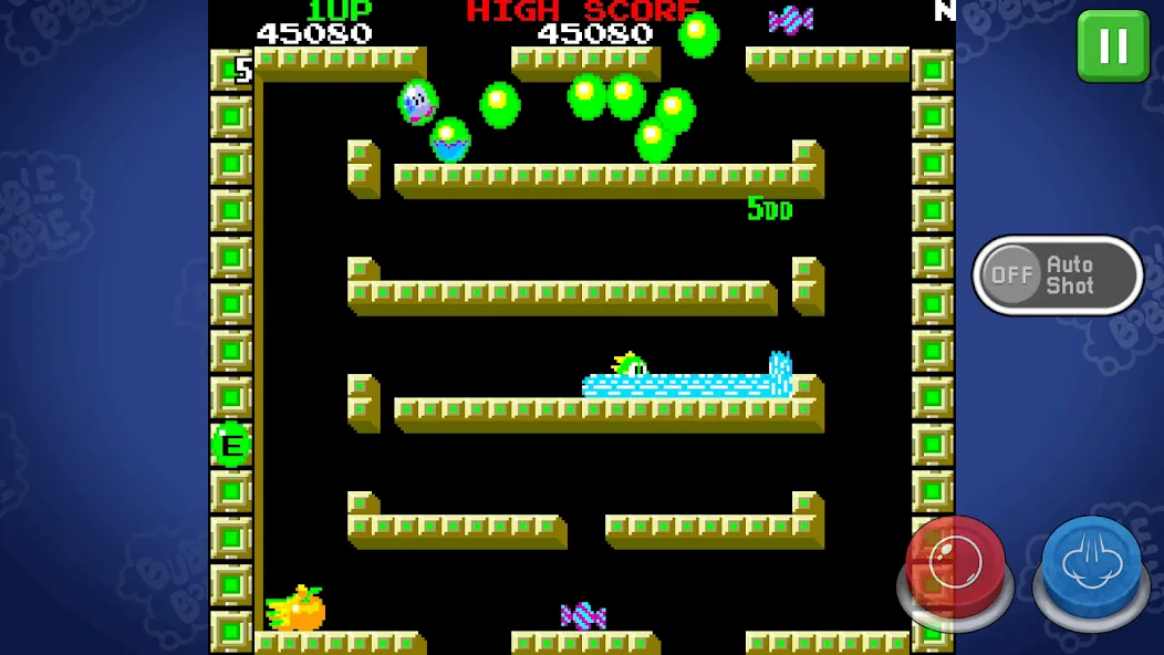 BUBBLE BOBBLE classic (БАБЛ БОББЛ классика)  [МОД Mega Pack] Screenshot 1