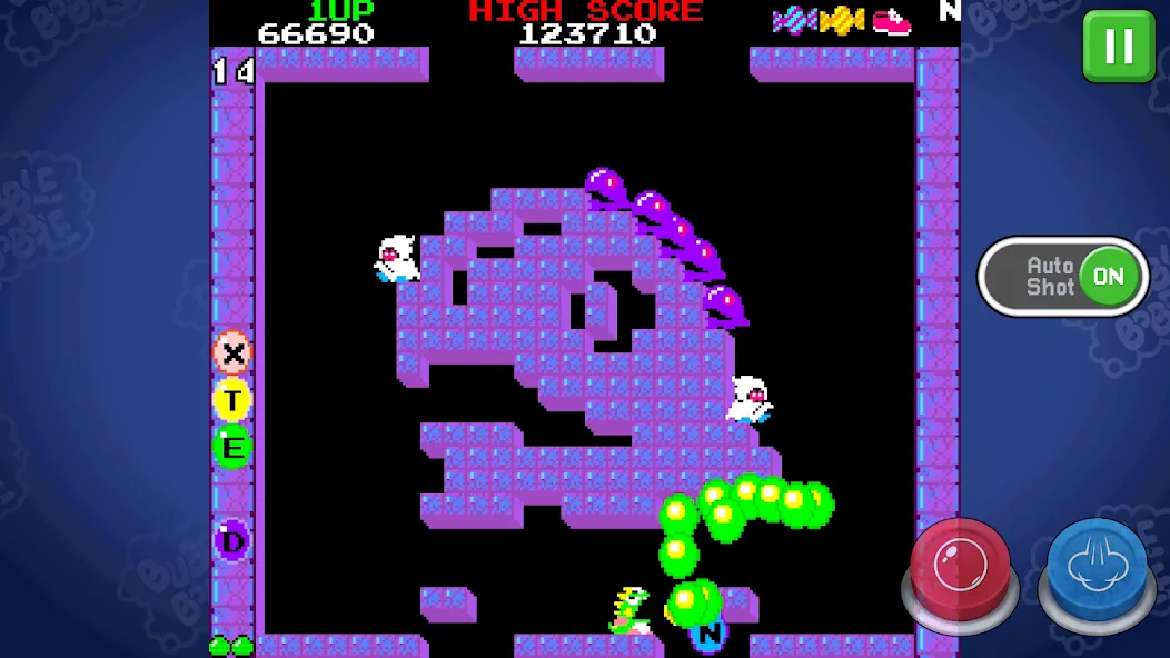 BUBBLE BOBBLE classic (БАБЛ БОББЛ классика)  [МОД Mega Pack] Screenshot 4