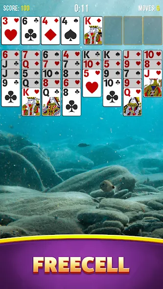 Solitaire Bliss Collection  [МОД Все открыто] Screenshot 4