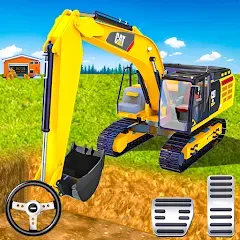 Взломанная Heavy Construction Simulator  [МОД Unlocked] - последняя версия apk на Андроид