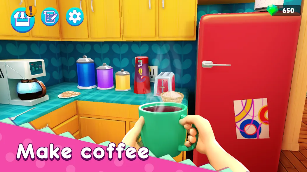 Mother Simulator: Family life  [МОД Бесконечные деньги] Screenshot 1