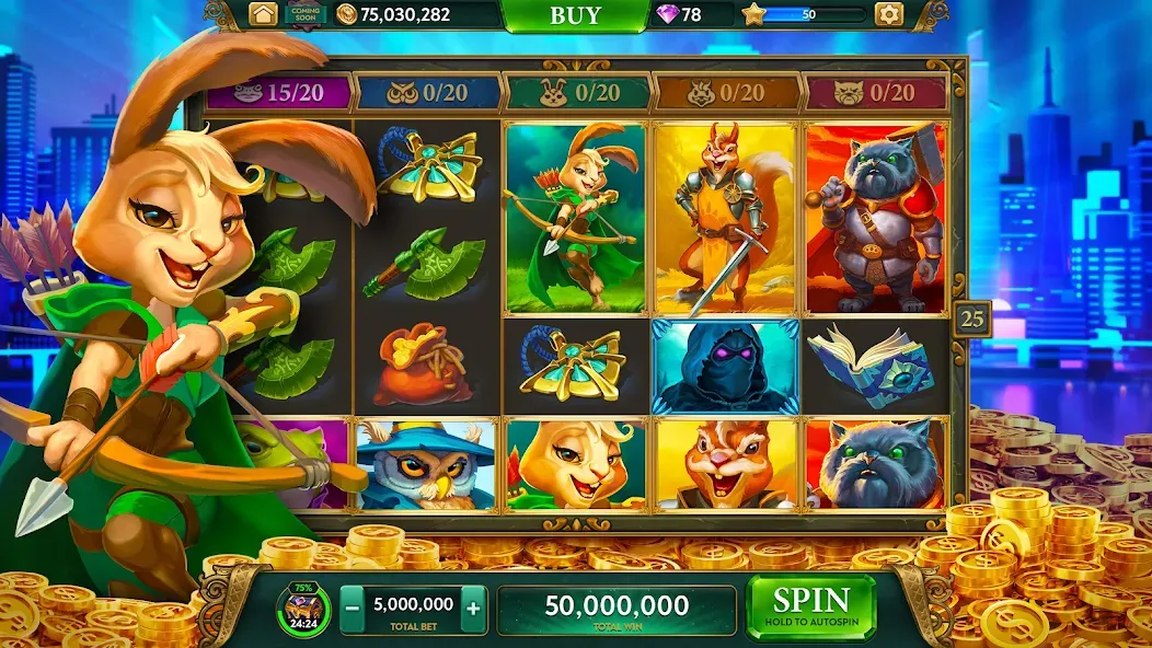 ARK Casino - Vegas Slots Game (АРК Казино)  [МОД Меню] Screenshot 2