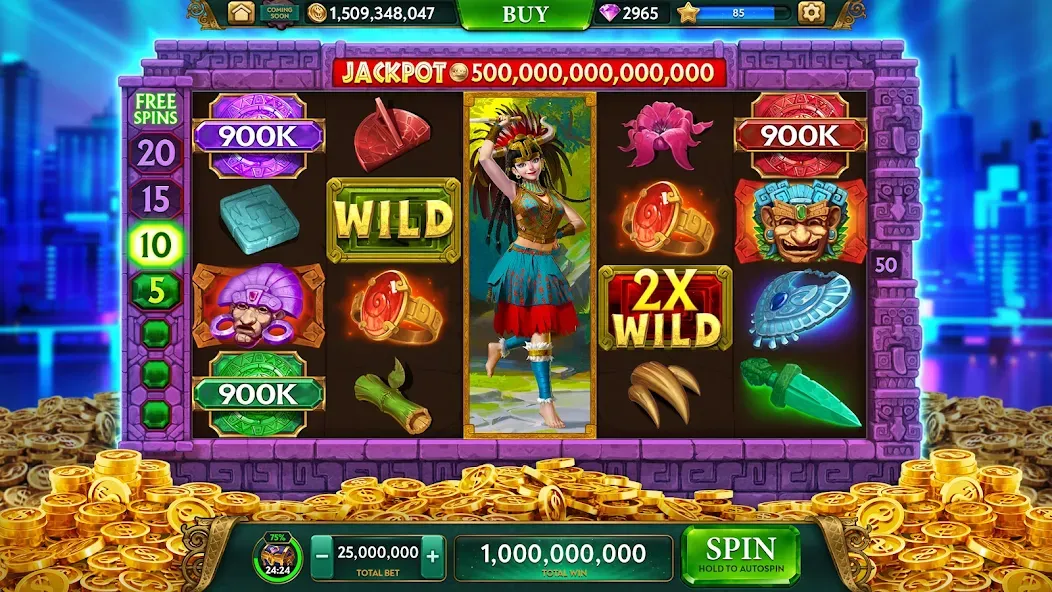 ARK Casino - Vegas Slots Game (АРК Казино)  [МОД Меню] Screenshot 3