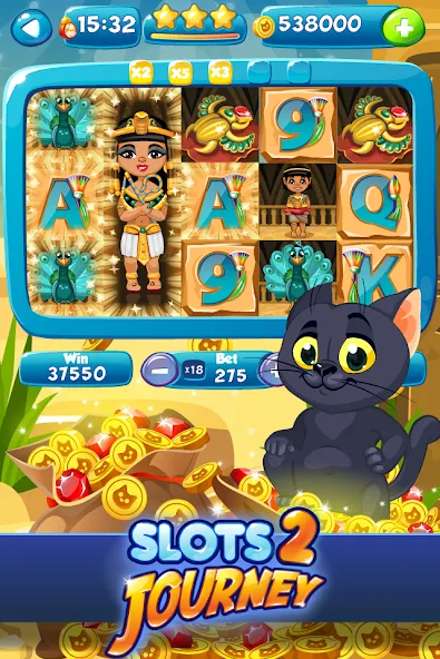 Slots Journey 2: Vegas Casino  [МОД Все открыто] Screenshot 1