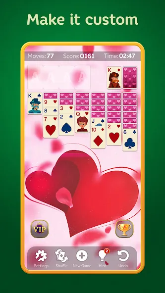 Solitaire Play - Card Klondike (Солитер Плей)  [МОД Unlimited Money] Screenshot 3