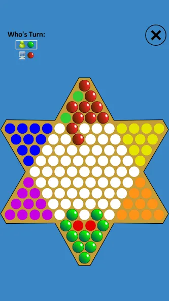 Chinese Checkers Touch (Китайские шашки Тач)  [МОД Unlimited Money] Screenshot 1