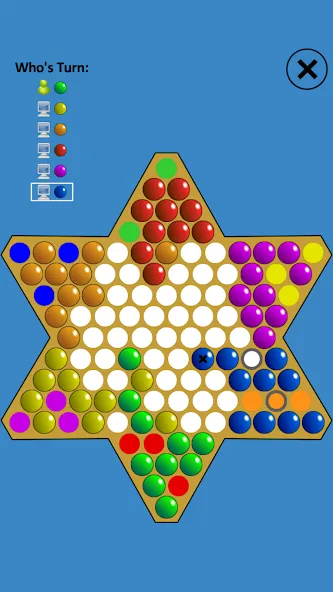 Chinese Checkers Touch (Китайские шашки Тач)  [МОД Unlimited Money] Screenshot 3