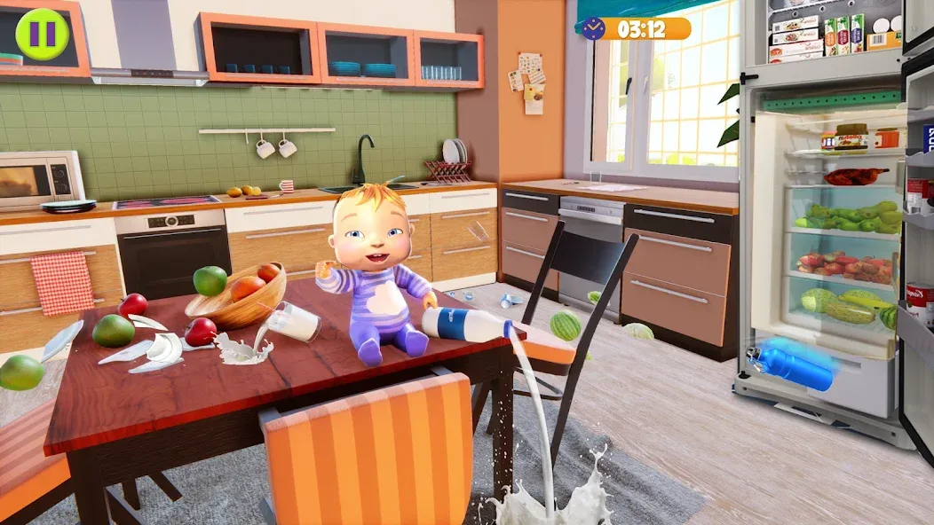 Virtual Baby Mother Simulator  [МОД Меню] Screenshot 2