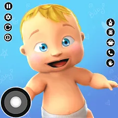 Скачать взломанную Virtual Baby Mother Simulator  [МОД Меню] - последняя версия apk на Андроид