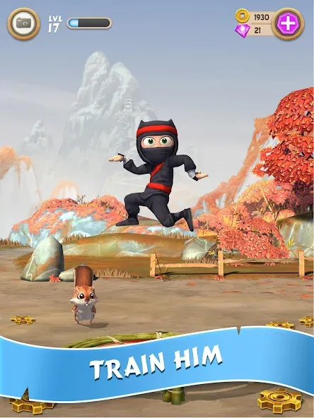 Clumsy Ninja (Кламзи Ниндзя)  [МОД Unlimited Money] Screenshot 2