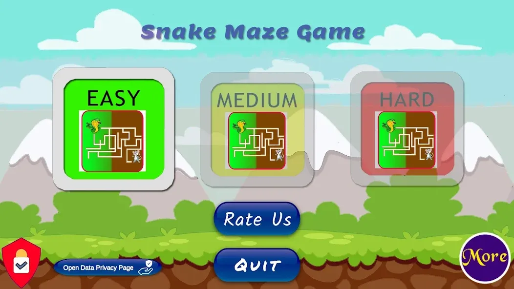 Snake Maze game (Змеиная лабиринтная игра)  [МОД Бесконечные монеты] Screenshot 1