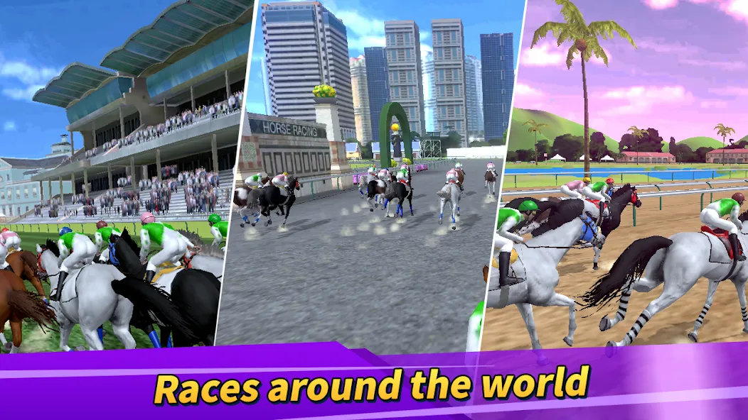 Derby Life : Horse racing (Дерби Лайф)  [МОД Mega Pack] Screenshot 1