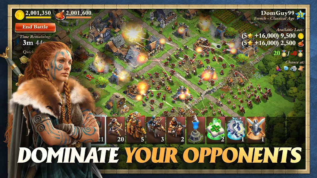 DomiNations Asia (Доминейшнс Азия)  [МОД Меню] Screenshot 1