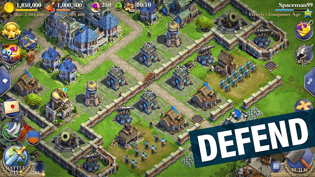 DomiNations (Доминейшнз)  [МОД Unlimited Money] Screenshot 2