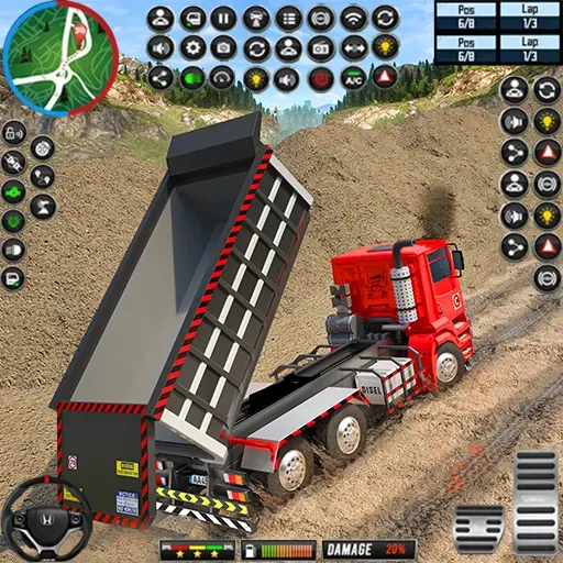 Cargo Truck Driving Truck Game (Ойл трек геймс симулятор 3D)  [МОД Все открыто] Screenshot 1