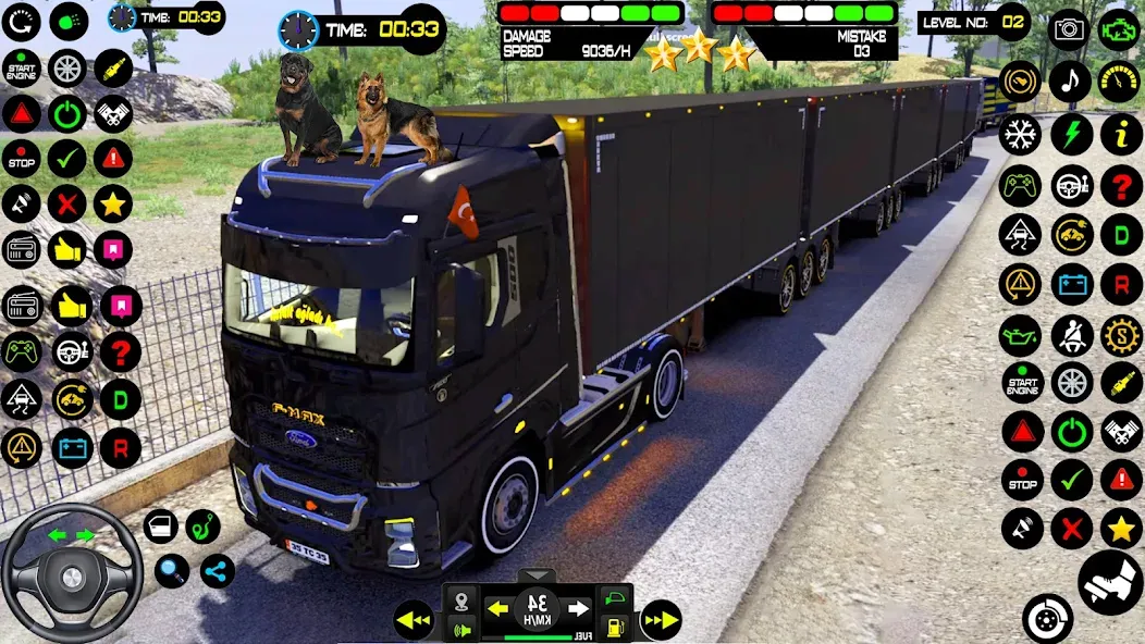 Cargo Truck Driving Truck Game (Ойл трек геймс симулятор 3D)  [МОД Все открыто] Screenshot 3