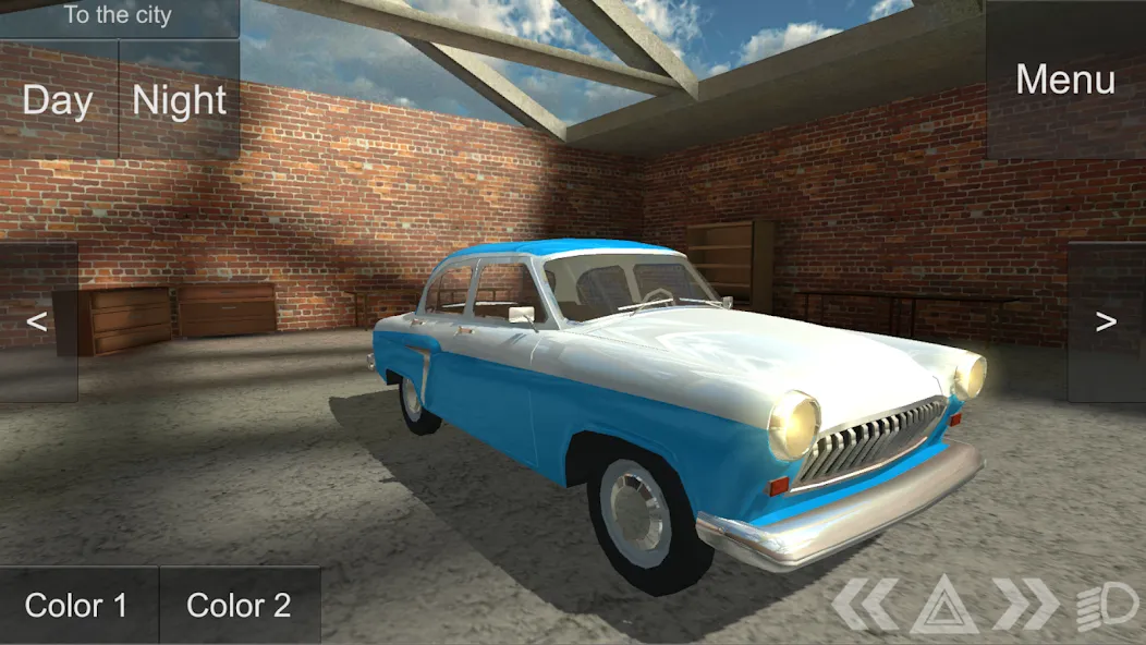 Russian Classic Car Simulator (Русский Классический Автосимулятор)  [МОД Много денег] Screenshot 1