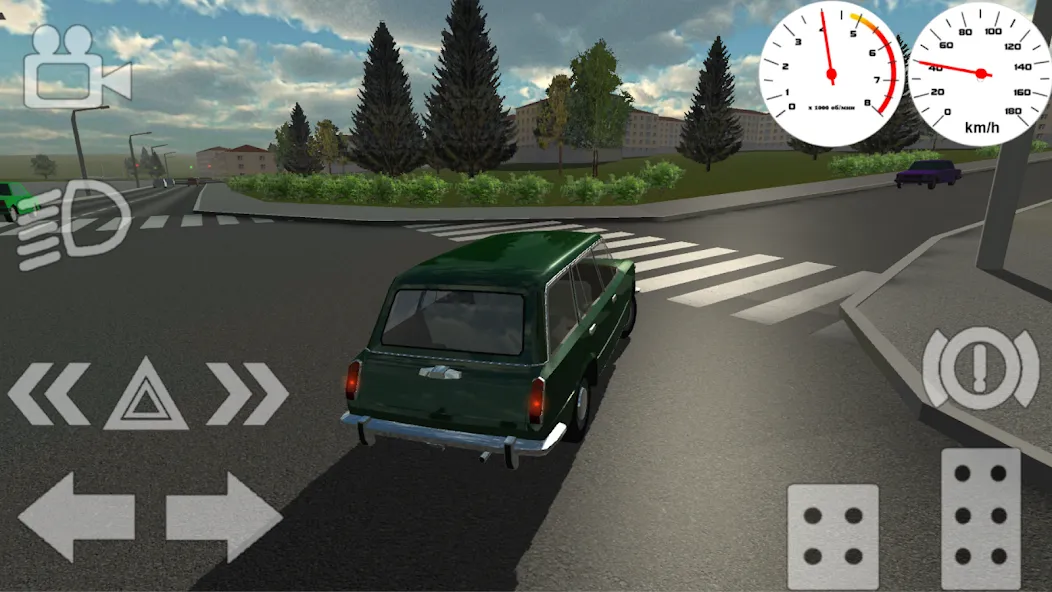 Russian Classic Car Simulator (Русский Классический Автосимулятор)  [МОД Много денег] Screenshot 3