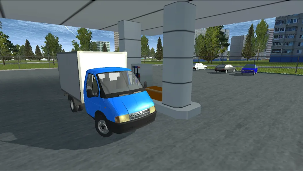 Russian Light Truck Simulator (Русский Симулятор Легкого Грузовика)  [МОД Бесконечные монеты] Screenshot 4