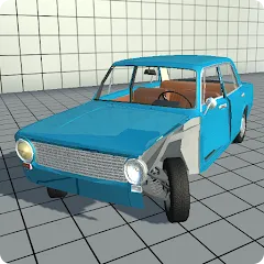 Скачать взлом Simple Car Crash Physics Sim (Симулятор физики простого автомобильного столкновения)  [МОД Бесконечные деньги] - последняя версия apk на Андроид