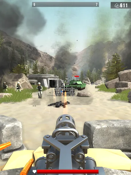 Infantry Attack: War 3D FPS (Инфантерийская атака)  [МОД Меню] Screenshot 5