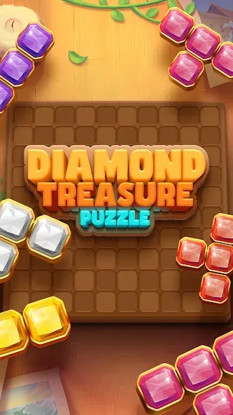 Diamond Treasure Puzzle (Даймонд Треже Пазл)  [МОД Бесконечные деньги] Screenshot 1