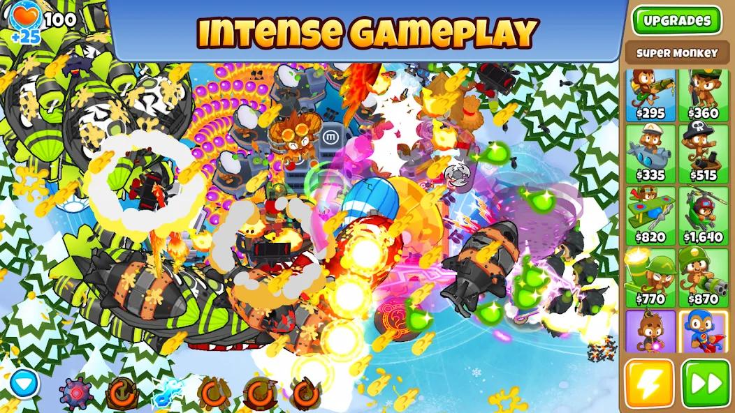 Bloons TD 6 (Блунс ТД 6)  [МОД Бесконечные деньги] Screenshot 3