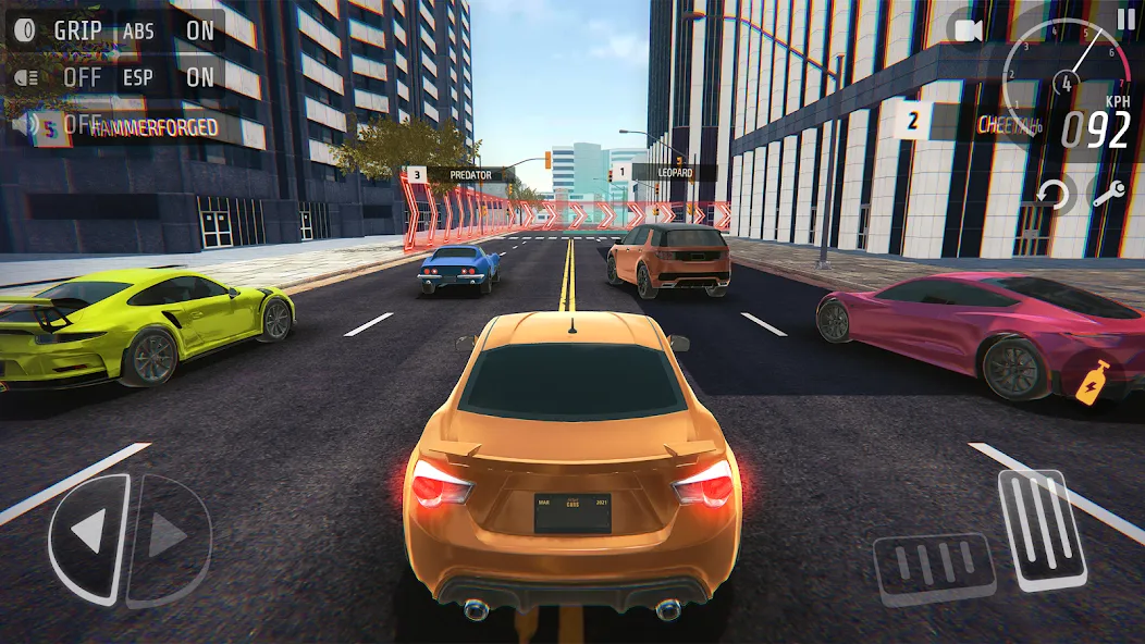 Nitro Speed car racing games (Нитро Спид)  [МОД Меню] Screenshot 1