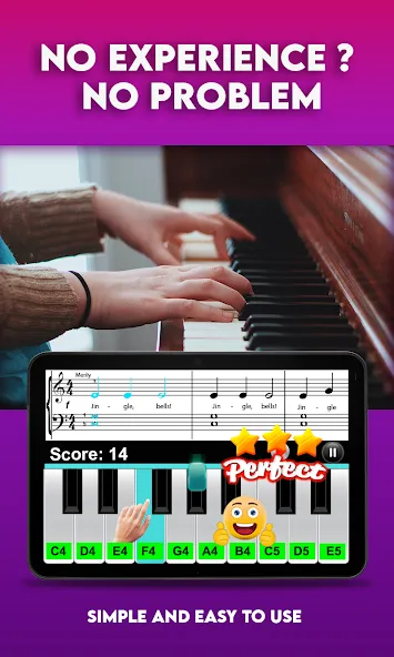 Real Piano Teacher  [МОД Unlimited Money] Screenshot 1