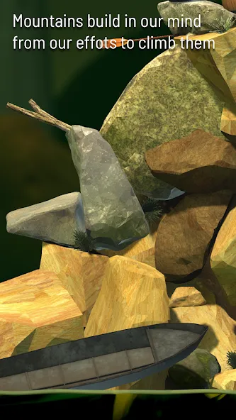 Getting Over It (Геттинговерит)  [МОД Бесконечные монеты] Screenshot 4