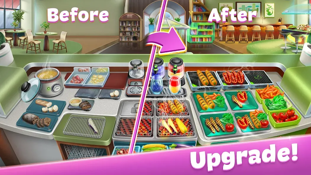 Cooking Fever: Restaurant Game  [МОД Много монет] Screenshot 4