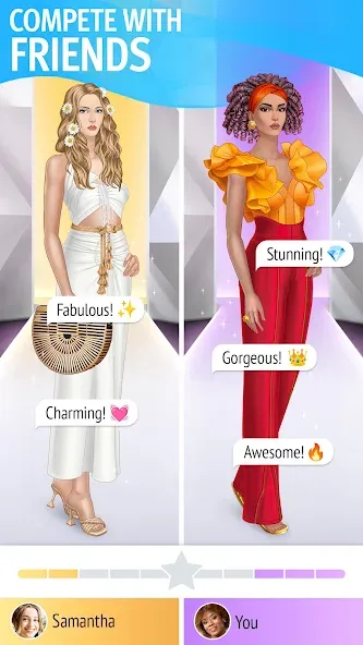 Pocket Styler: Fashion Stars (Покет Стайлер)  [МОД Mega Pack] Screenshot 1