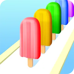 Скачать взлом Popsicle Stack (Попсикл Стэк)  [МОД Unlimited Money] - стабильная версия apk на Андроид