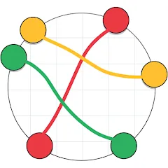 Скачать взлом Same Color: Connect Two Dots (Сейм Колор Дот)  [МОД Menu] - полная версия apk на Андроид