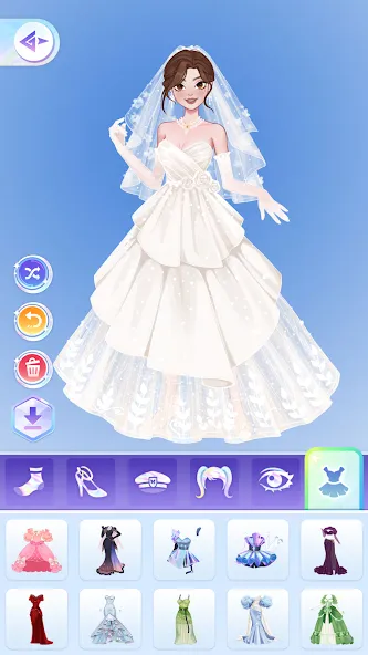 YoYa: Dress Up Fashion Girl (ЙоЯ)  [МОД Бесконечные деньги] Screenshot 3