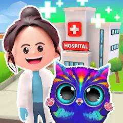 Взлом Cute Animals: Pet Doctor (Мрдж Кьют Энималс)  [МОД Бесконечные деньги] - полная версия apk на Андроид