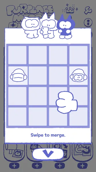 PURPLACE Merge Puzzle (Парплейс Мрдж Паззл)  [МОД Бесконечные монеты] Screenshot 2