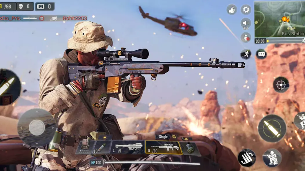 Cover Target: Offline Sniper  [МОД Menu] Screenshot 4