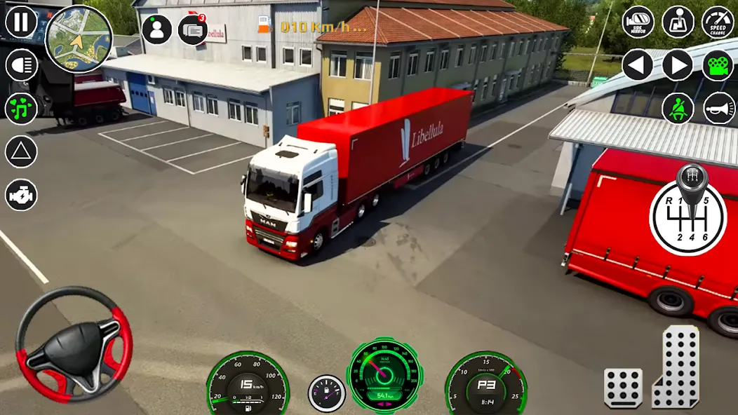 American Cargo City Driving 3D  [МОД Все открыто] Screenshot 3