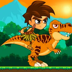 Скачать взломанную Super Warrior Dino Adventures (Супер Воин Дино Приключения)  [МОД Mega Pack] - полная версия apk на Андроид