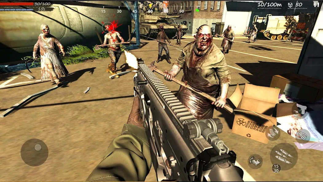 Zombie Game:Trigger Survivor (Зомби Гейм)  [МОД Много денег] Screenshot 2