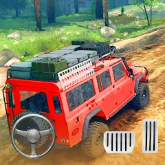 Взлом 4X4 Offroad SUV Driving Games  [МОД Unlocked] - полная версия apk на Андроид