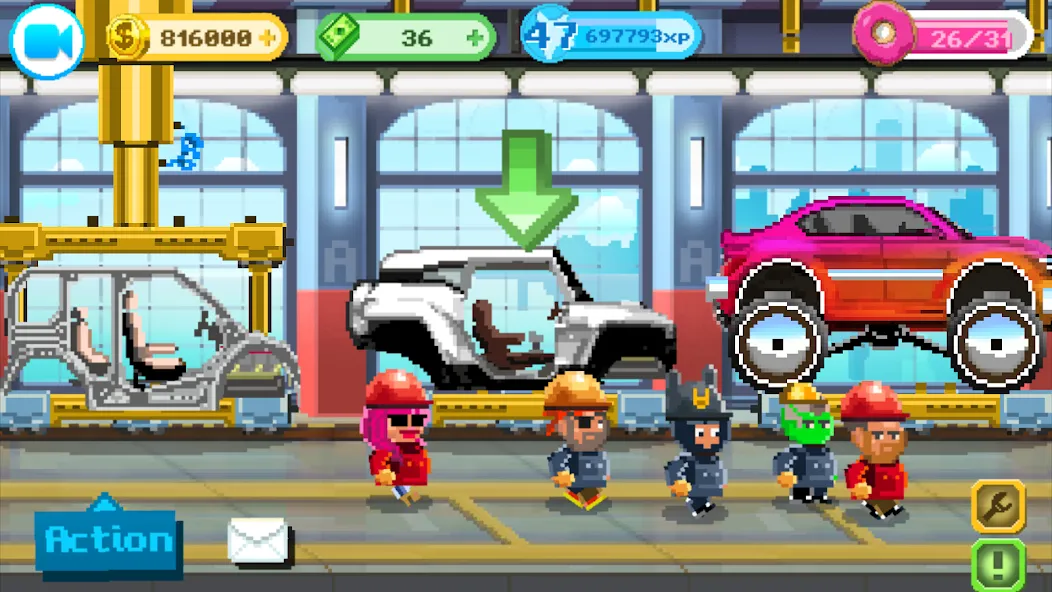 Motor World Car Factory (Мотор Ворлд Кар Фактори)  [МОД Бесконечные деньги] Screenshot 5