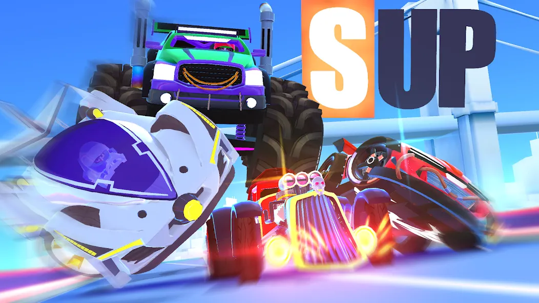 SUP Multiplayer Racing Games (СУП Мультиплеер Рейсинг)  [МОД Все открыто] Screenshot 5