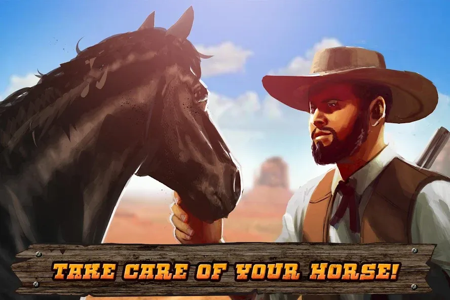 Cowboys Horse Racing Derby  [МОД Все открыто] Screenshot 2