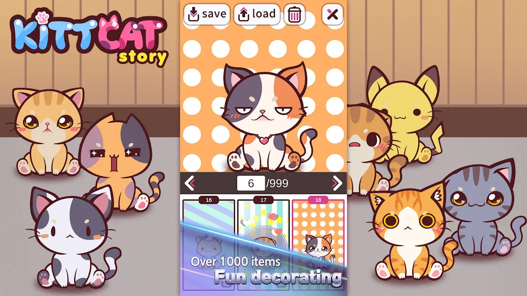 KittCat Story : Cat Maker (Киткэт Стори)  [МОД Unlimited Money] Screenshot 4