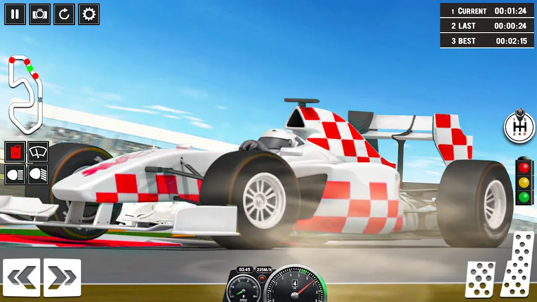 Formula Racing Car Racing Game  [МОД Unlimited Money] Screenshot 4